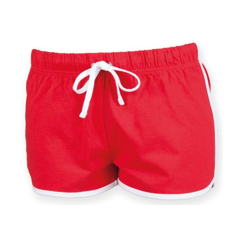 Sf Minni Kids Retro Shorts Red/White